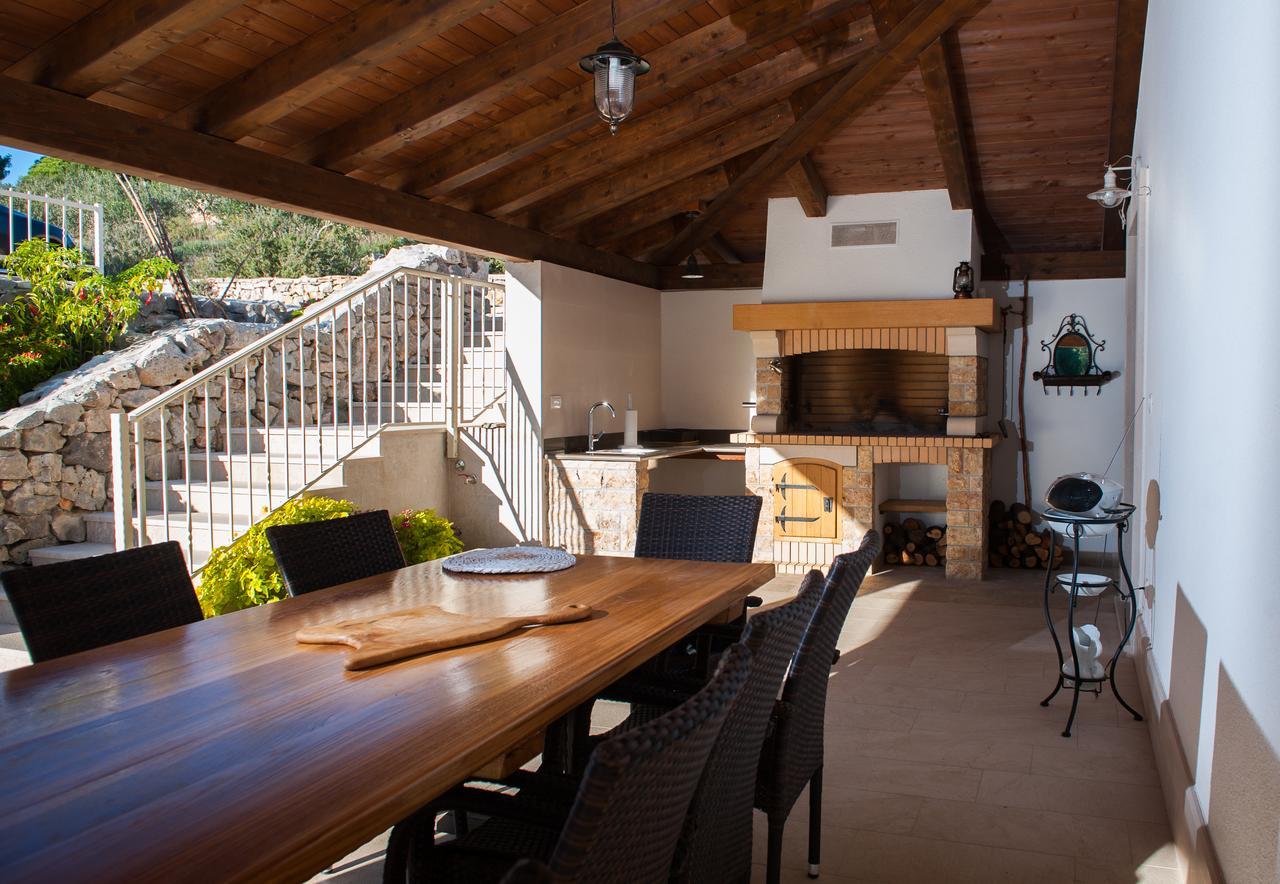 Luxury Villa Kate - In Lucice Bay With Turquoise Sea, Amazing Seaviews, And Heated Pool Milna  Exterior foto